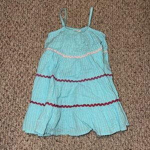 Turquoise Blue flowy Dress by Cartwheel - size 5T
